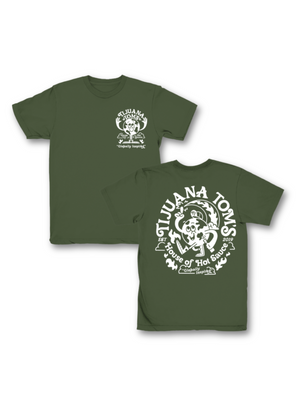 2025 World Mascot Fire Tee (Military Green)